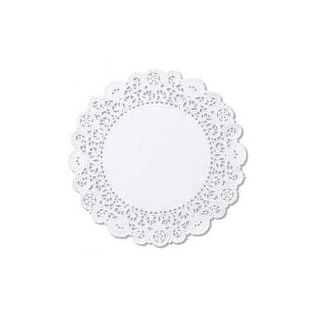 Lagasse. Hoffmaster - Cambridge Lace Doilies, Round, 12in, White, 1000 ct HFM 500239